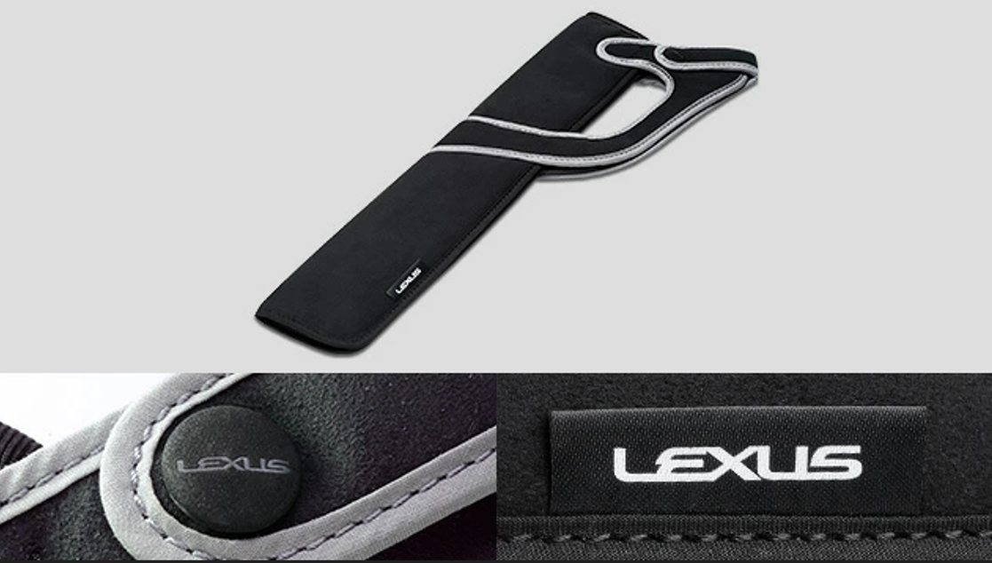 Genuine LEXUS LX570 Seat belt pad 0822C-00030