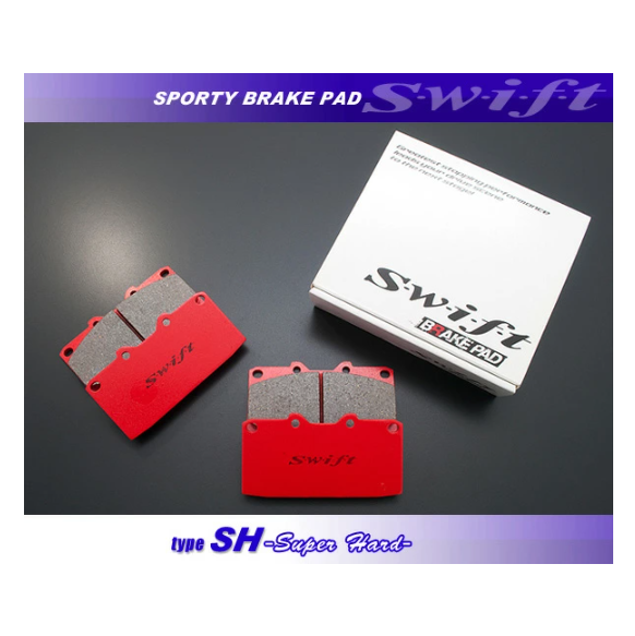 Swift Type SH Brake Pad Super Hard Front Fit Land Cruiser Prado KZJ78G KZJ78W May 1993 ‐ April 1996