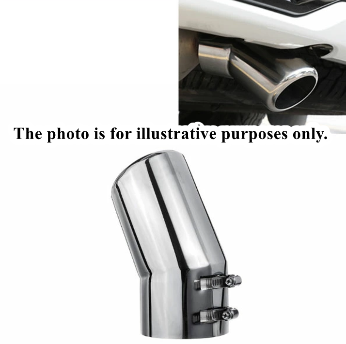 Fit LEXUS LX570 URJ201W Muffler cutter silver