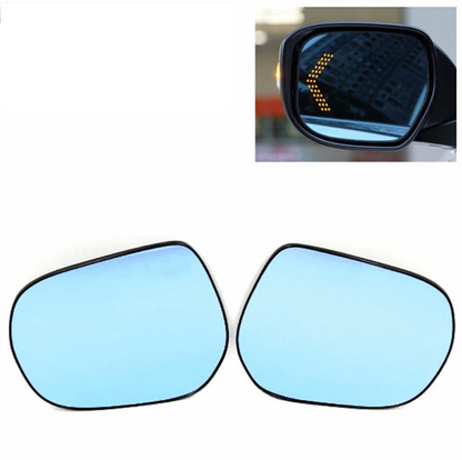 Fit LEXUS LX570 Blue mirror lens with blinker left and right sets