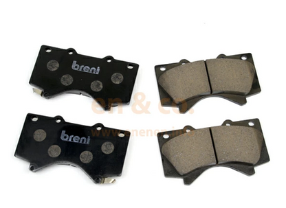Fit LEXUS LX570 URJ201W Front Brake Pads & Front brake rotor with 6 slits Left/Right Set