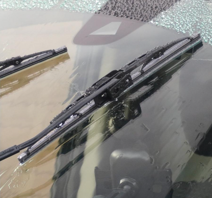 Water-Repellent Front Wiper Blade Set (2pcs) Fits Honda Acty HA1–HA5 / HH1–HH4