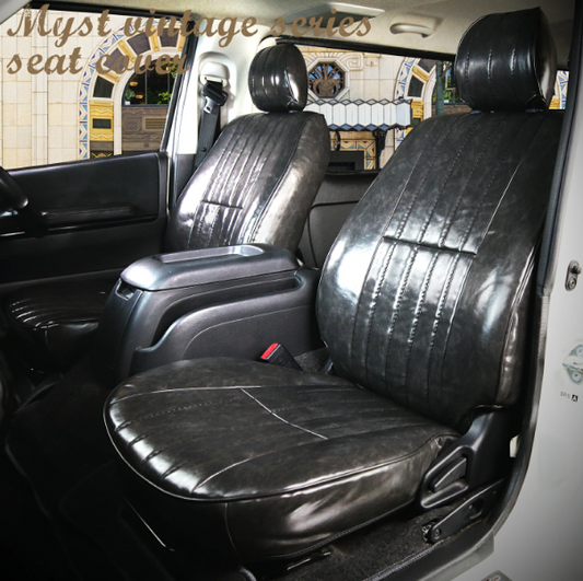 Mist V Series Custom Seat Cover Full Set Fits Land Cruiser Prado 78 8-Seater KZJ78G KZJ78W