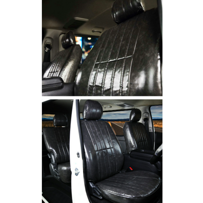 Mist V Series Custom Seat Cover Full Set Fits Land Cruiser Prado 78 8-Seater KZJ78G KZJ78W