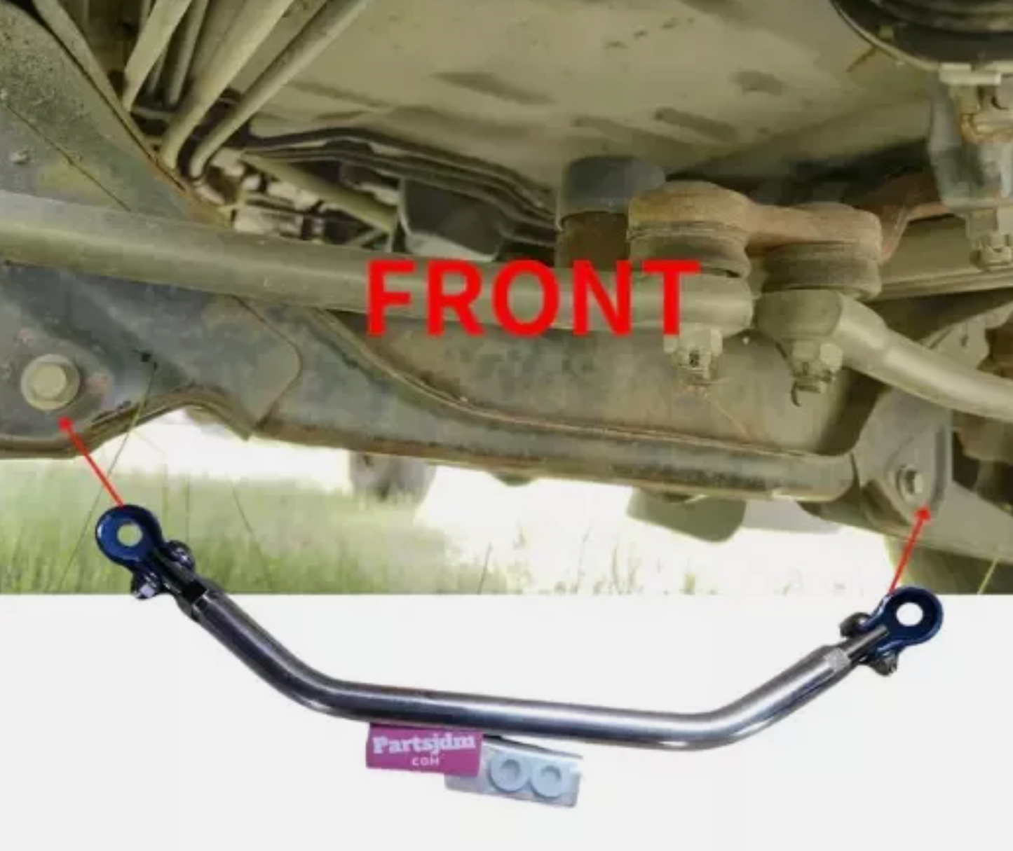 Lower Control Arm Stabilizar Bar Front Honda Acty HH3 HH4