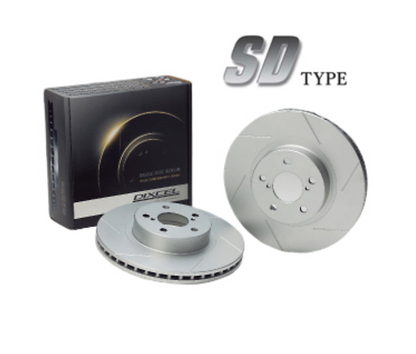 DIXCEL Brake Disc Rotor SD Type for Front Fit Land Cruiser Prado KZJ78G KZJ78W