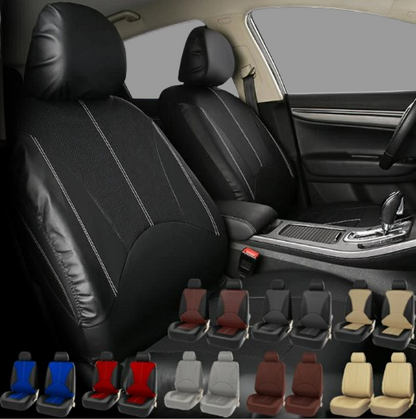 Polyurethane Leather Front Set Seat Cover 9 Color Variations Fits Daihatsu Hijet Truck S200 / S210 Series