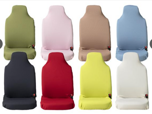 Stretchable Seat Cover 2-Piece Set 12 Colors Available Fits Honda Acty HA3 HA4