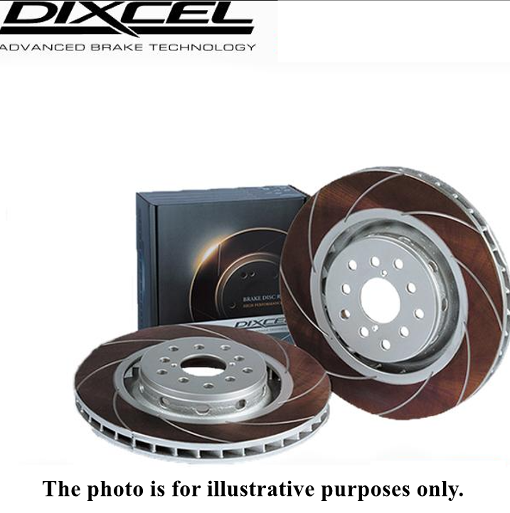 Fits SUBARU Impreza GRB GVB Brake Rotor Front Left/Right Set DIXCEL FC Type 3617023S