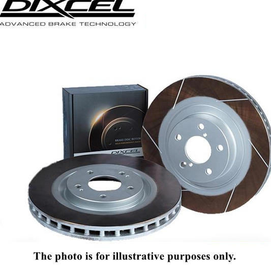 Fits SUBARU Impreza GRB GVB Brake Rotor Front Left/Right Set DIXCEL FS Type 3617023S