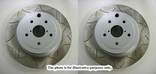 Fits Subaru Impreza S206 Brembo TYPE SLIT GRB/GVB DIXCEL BRAKE DISC ROTOR PD Type Rear