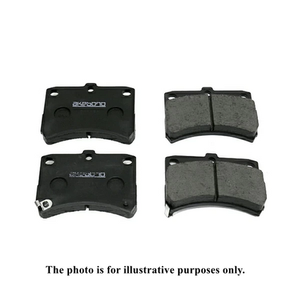 Fits Toyota Land Cruiser HDJ101K Brake Pads Rear Akebono AN-499K
