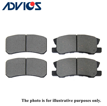Fits Toyota Land Cruiser HDJ101K Front Brake Pads ADVICS SN101P