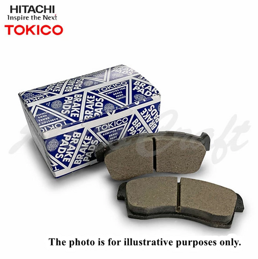 Fits Toyota Land Cruiser HDJ101K Front Brake Pads TOKICO TN570M