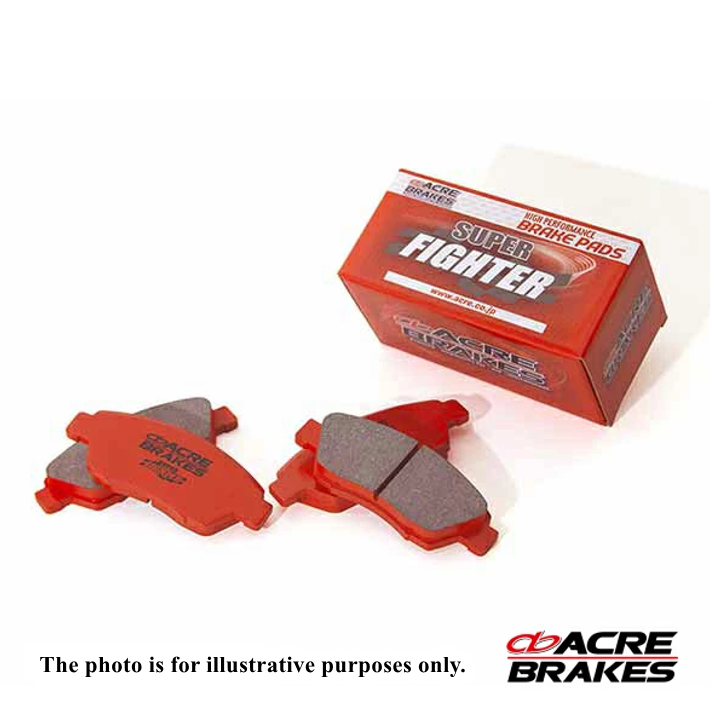 Fits Toyota Land Cruiser HDJ101K Front Brake Pads ACRE 402 Non-Steel Ceramic Fiber Material