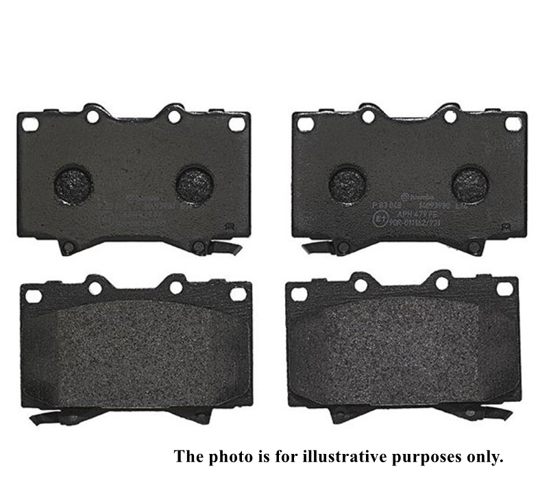 Fits Toyota Land Cruiser HDJ101K Front Brake Pads Brembo P83 048 BLACK PADS