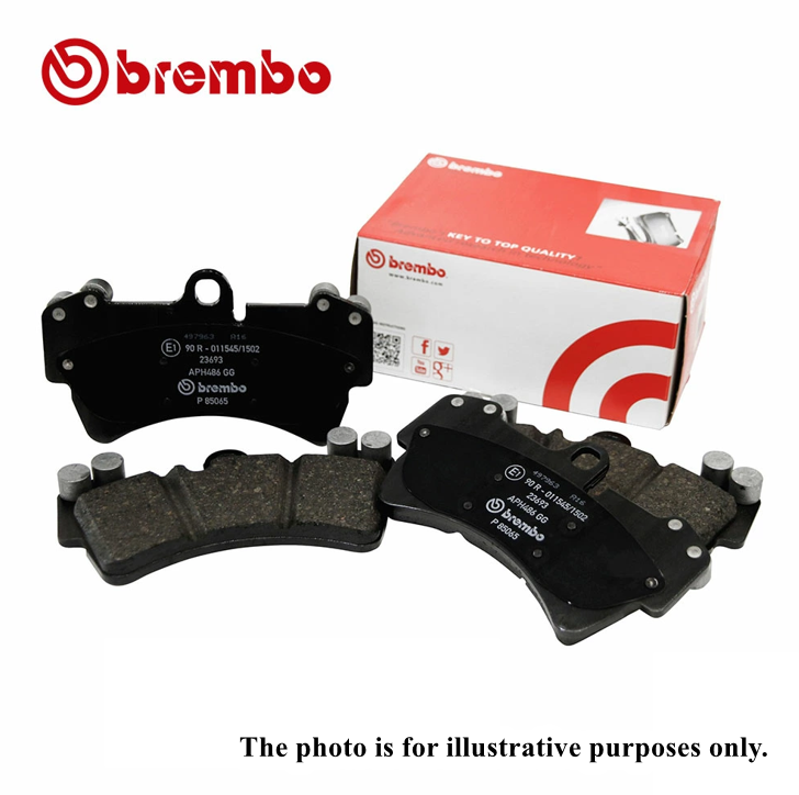 Fits Toyota Land Cruiser HDJ101K Rear Brake Pads Brembo P83 049 BLACK PADS