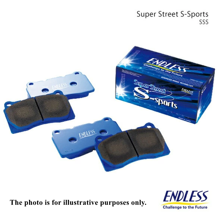 Fits Toyota Land Cruiser HDJ101K Front Brake Pads ENDLESS EP358SS2 Non-Asbestos