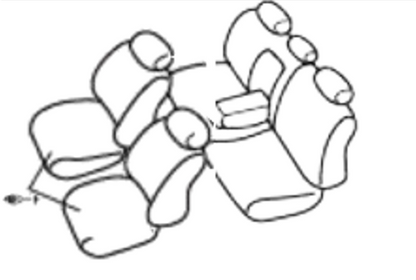 Artina Luxury Seat Cover Black/Red Fits Toyota Land Cruiser UZJ100W HDJ101K