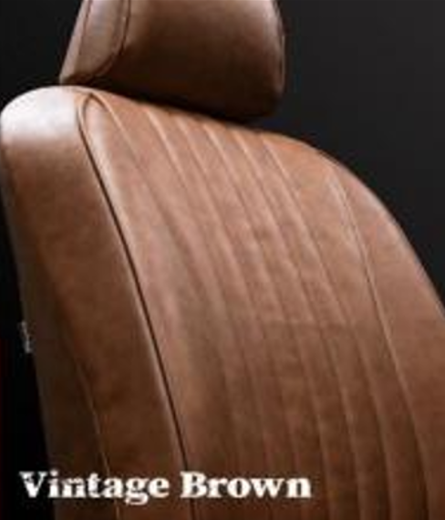 Clazzio Vintage Type Seat Cover Fits Toyota Land Cruiser UZJ100W HDJ101K 5-Seater VX/VX Limited