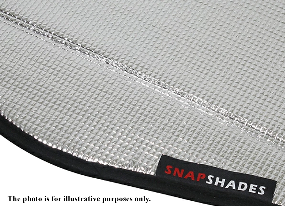 Fits TOYOTA Land Cruiser HDJ101K Front Sunshade SNAPSHADES