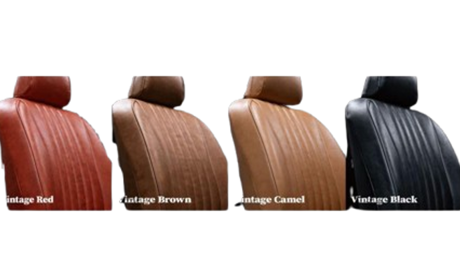 Clazzio Vintage Type Seat Cover Fits Toyota Land Cruiser UZJ100W HDJ101K 5-Seater VX/VX Limited