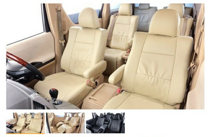 Bellezza Casual G Seat Cover Set Available in 6 Colors Fits Toyota Land Cruiser UZJ100W HDJ101K VX / VX Limited 5-Seater