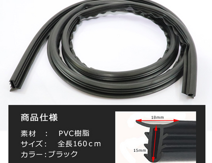 Fits Toyota Land Cruiser 70 Series Weatherstrip Molding Soundproofing for Dashboard 160cm