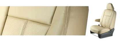 Grande Luxury Series Extra-Thick Seat Cover Set Available in 3 Colors Fits Toyota Land Cruiser UZJ100W HDJ101K VX / VX Limited 5-Seater