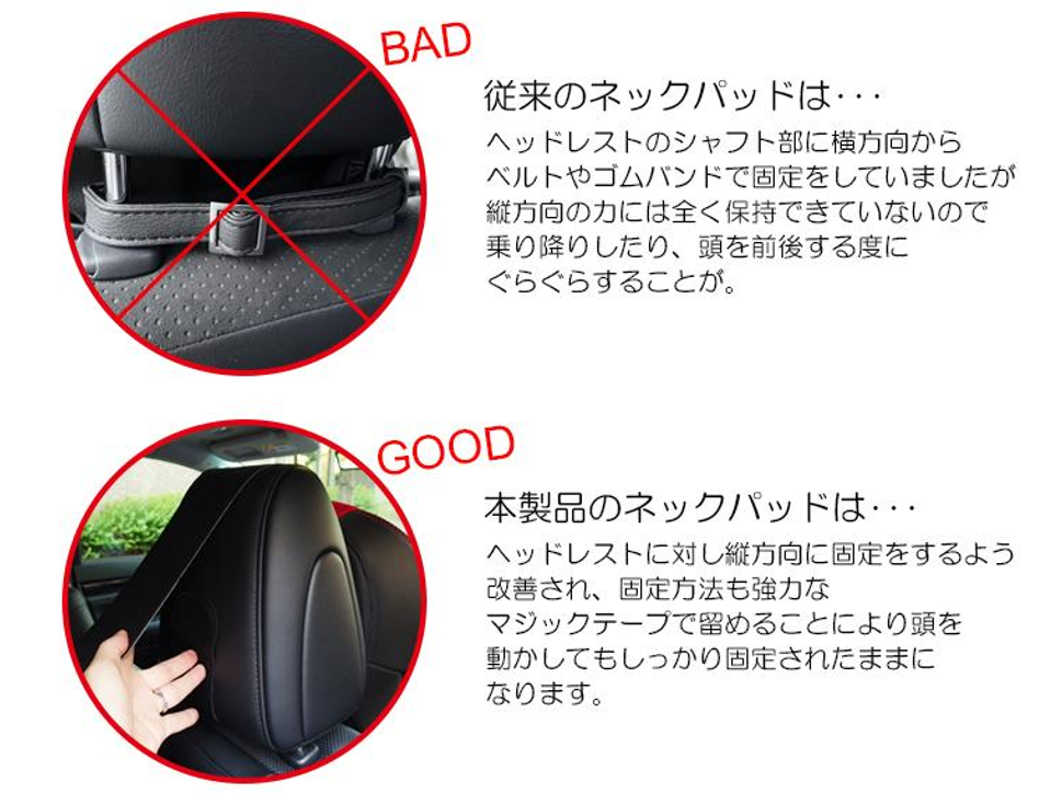 Fits Toyota Land Cruiser 70 Series/GRJ76K/GRJ79K Headrest Neck Pad - Please select color