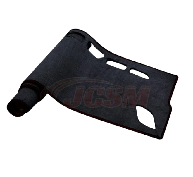 Flannel Surface with Silicone Non-Slip Backing Dashboard Mat Two edge colors available Fits Toyota Land Cruiser 300