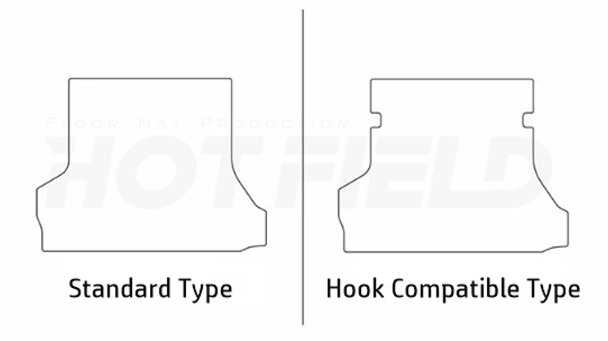 Wood Grain Style Floor Mat + Trunk Mat Set Fits Toyota Land Cruiser 70 GDJ Series