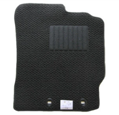 Simple Design Floor Mat Set Available in Black or Beige Fits Toyota Land Cruiser 70 Van & Pickup Models