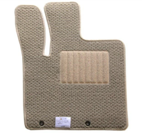 Simple Design Floor Mat Set Available in Black or Beige Fits Toyota Land Cruiser 70 Van & Pickup Models