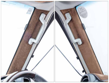 Antique Corduroy Series A-Pillar Panels Left & Right Set 3 Color Variations Fits Toyota Land Cruiser 76 Series Re-released Land Cruiser 70 Model