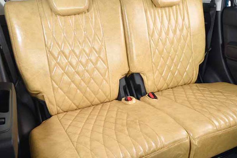 Grace Antique Design D PVC Leather Seat Cover Set 10 Color Variations Fits Toyota Land Cruiser 76 Series Re-released Land Cruiser 70 Model GDJ76W