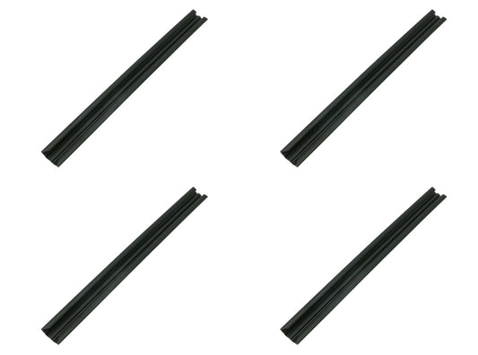 مجموعة من 4 قطع من زجاج الأبواب الأمامي الأصلي لسيارة تويوتا كورولا كوبيه AE86 (JDM)