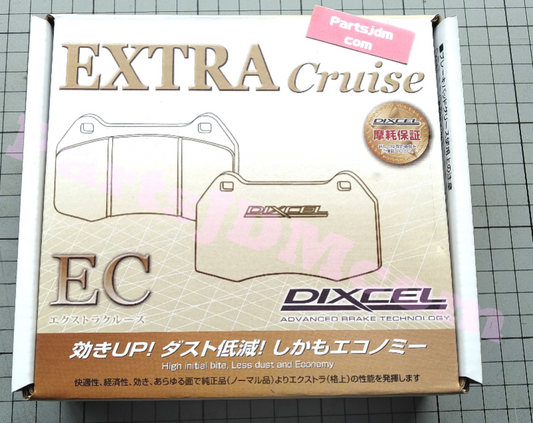 DIXCEL EC Type Front Brake Pads Set for Daihatsu Atrai S220G / S230G (1999/01–2000/04) NA – For 13inch Wheel (213mm Disc)