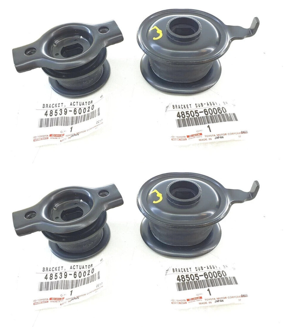 مجموعة دعامات وممتصات صدمات خلفية أصلية من تويوتا لاند كروزر LX570 (JDM)