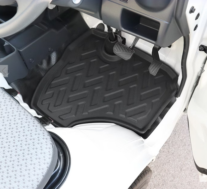 3D Floor Mats Set for Suzuki Super Carry DA16T AT Vehicle Front and Rear