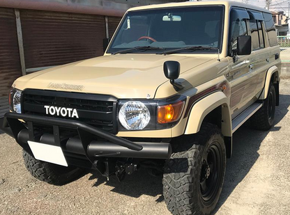 Wide Door Visors for Toyota Land Cruiser 70 Series 1984-2004 GRJ79K GRJ76K Prado