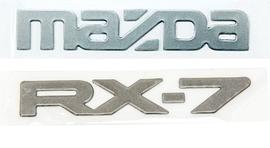 مجموعة شعارات خلفية أصلية من مازدا لسيارات RX-7 RX7 FD3S FC3S FC3C اليابانية