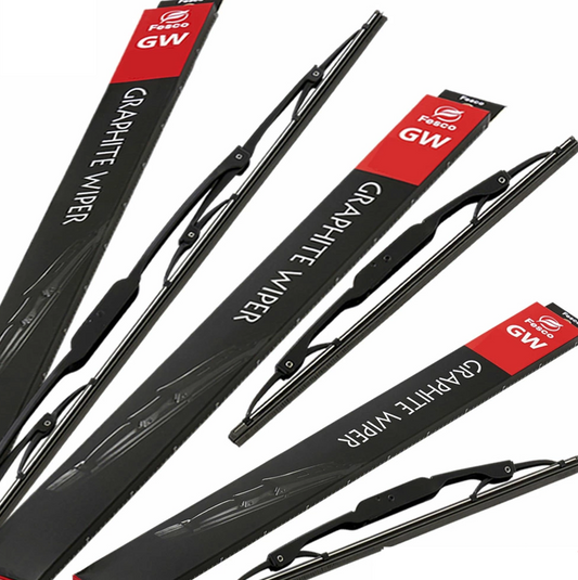 FESCO Wiper Blade Set for Toyota Land Cruiser Prado 70 Series Front & Rear