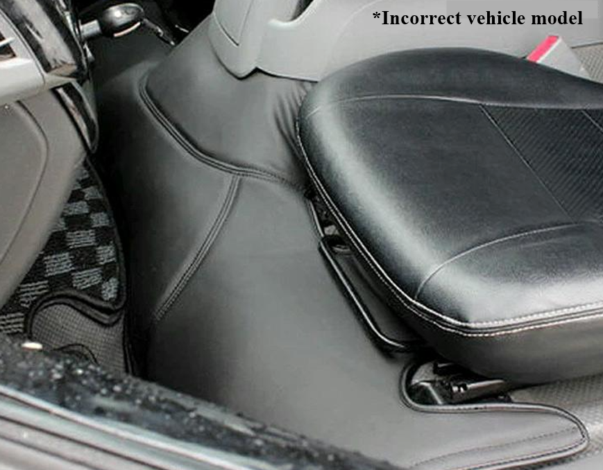 Leather Front Deck Cover for Daihatsu Hijet Cargo S321V S331V Deluxe Black Custom