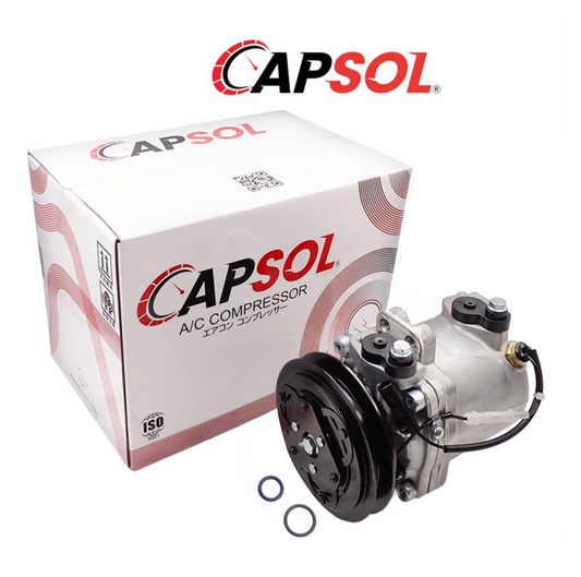 CAPSOL A/C Compressor for Suzuki Carry DA63T DB52T with O-Ring Included Rebuilt part