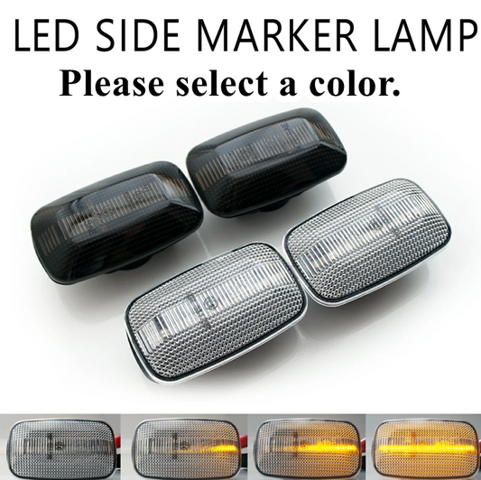 Sequential LED Side Marker Lights for Toyota Land Cruiser 70 Series GRJ7# GDJ76W