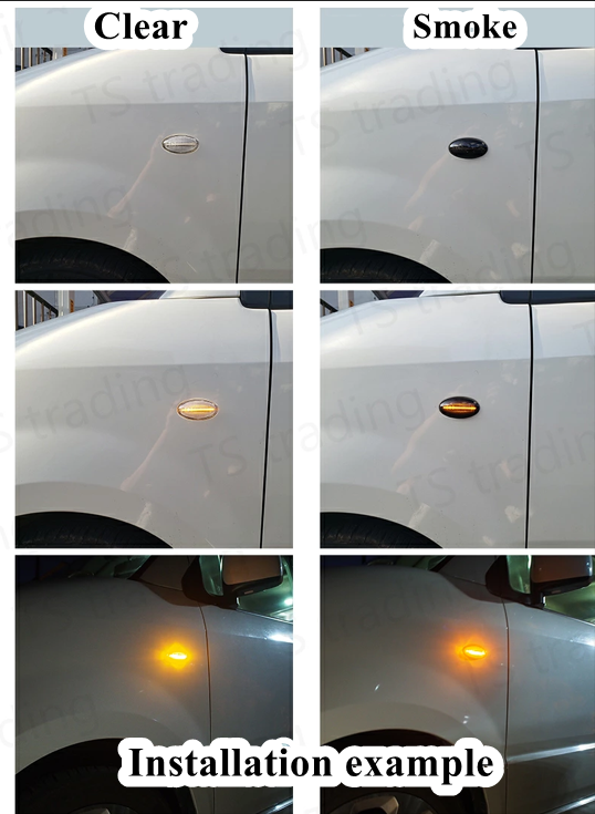 Sequential LED Side Marker Lights for Toyota Land Cruiser 70 Series GRJ7# GDJ76W