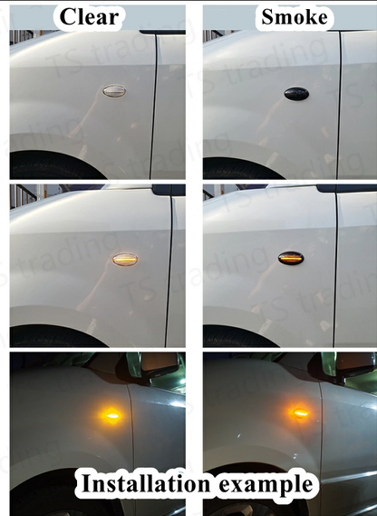 Sequential LED Side Marker Lights for Toyota Land Cruiser 70 Series GRJ7# GDJ76W