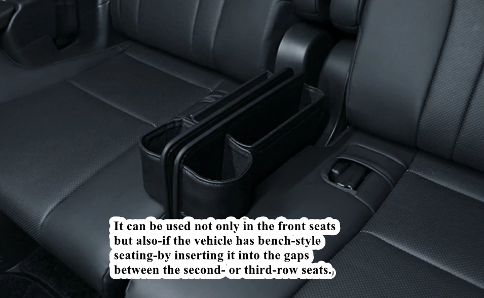 Gap Cushion Set with Drink Holder for Toyota Land Cruiser 80 Series FJ80 HZJ81 HDJ81 FZJ80