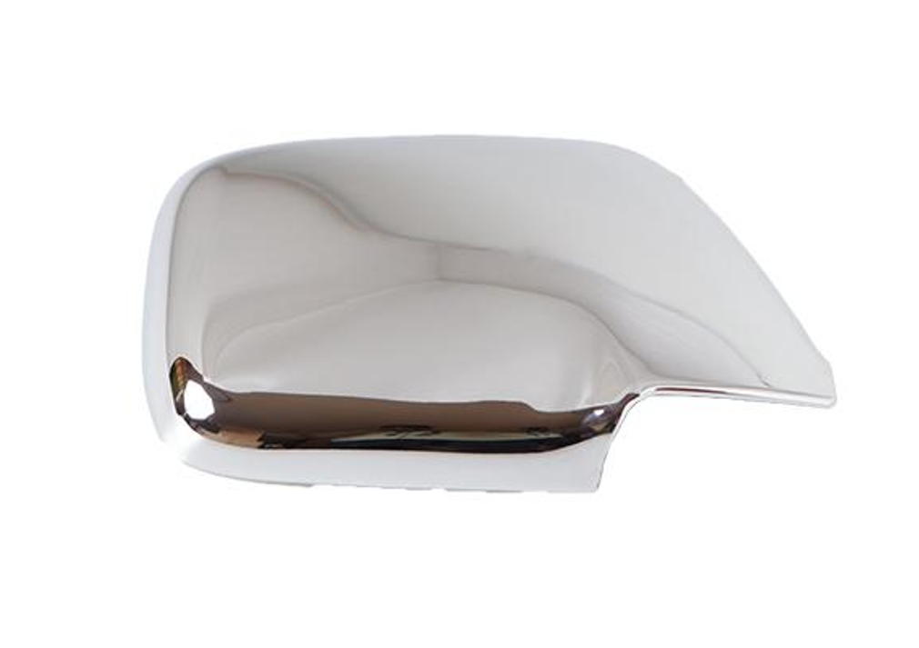 Silver Chrome Mirror Cover Fits Toyota Land Cruiser 80 Series Door Mirror